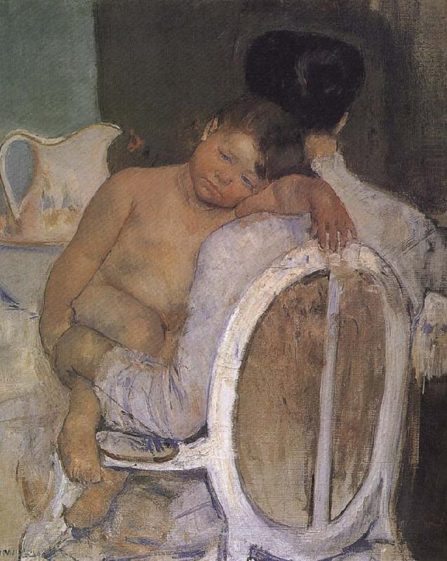 Mary Cassatt Mother holding the kid china oil painting image